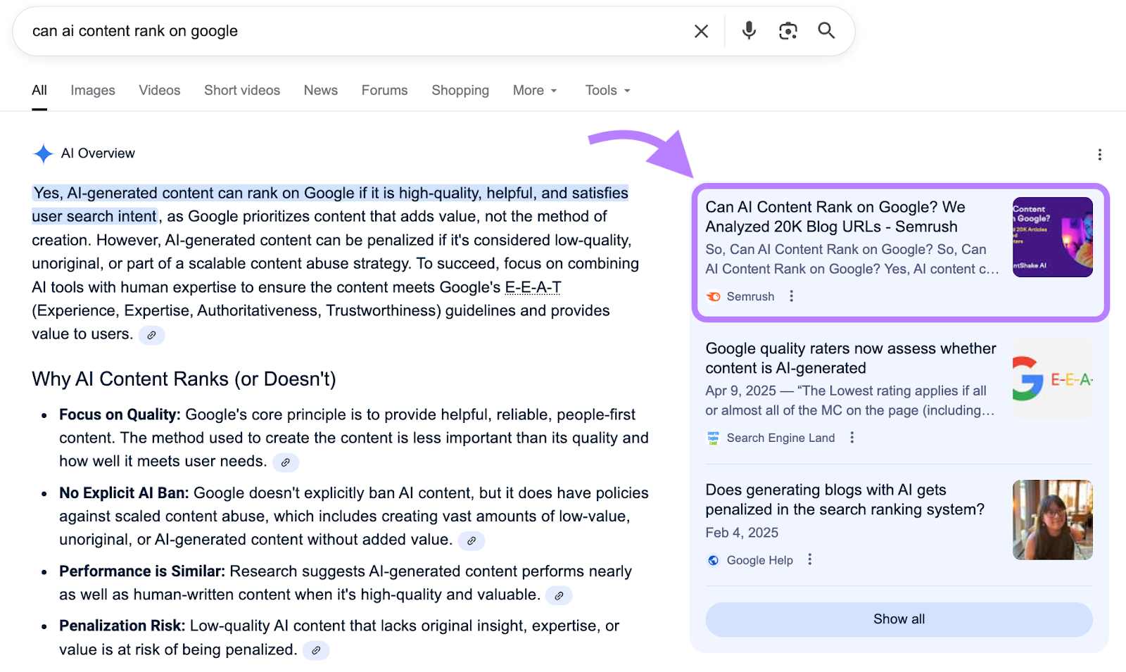 Research-driven content examples that is success both in SEO and AEO