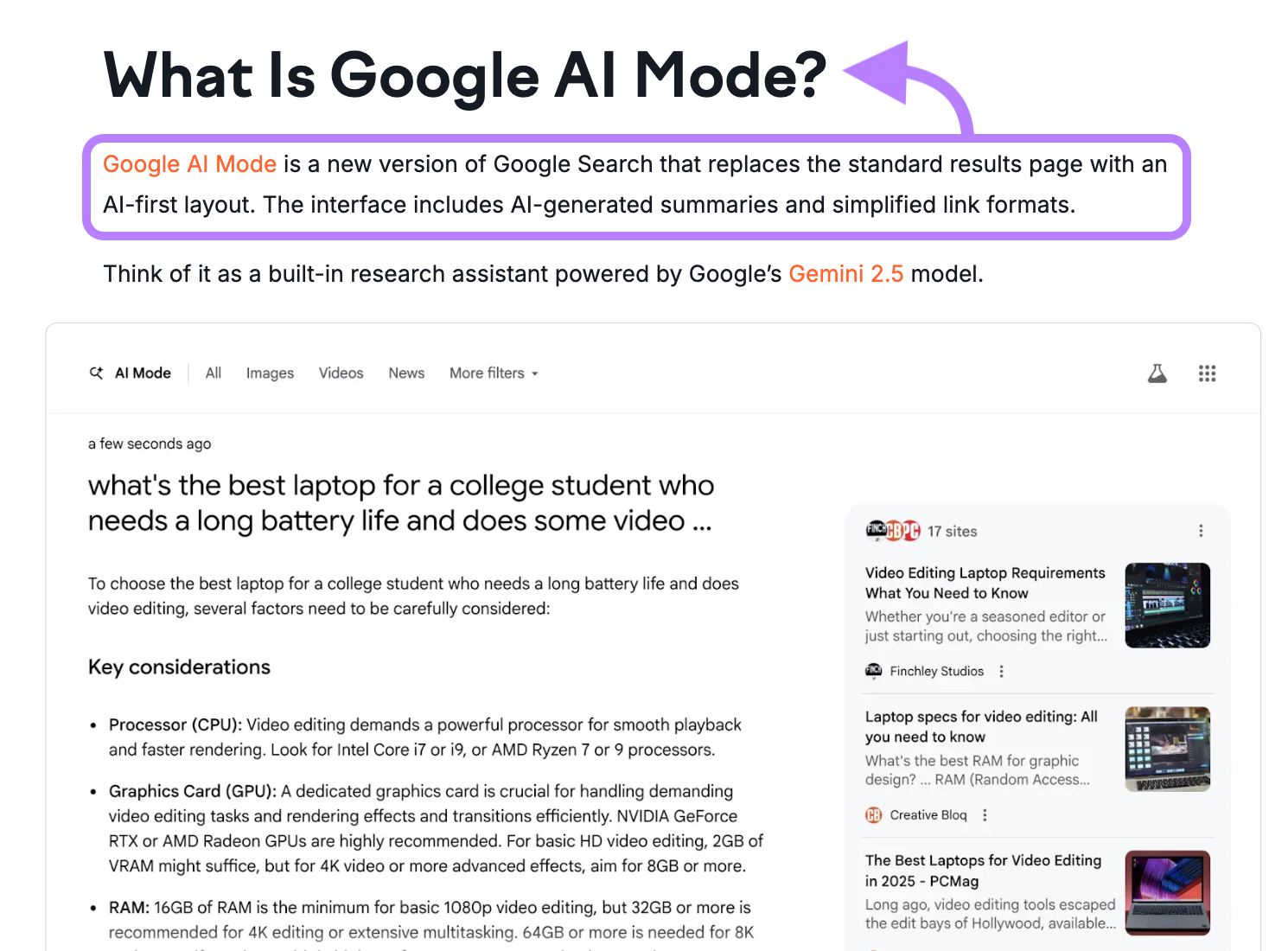 Example of structuring content for LLMs