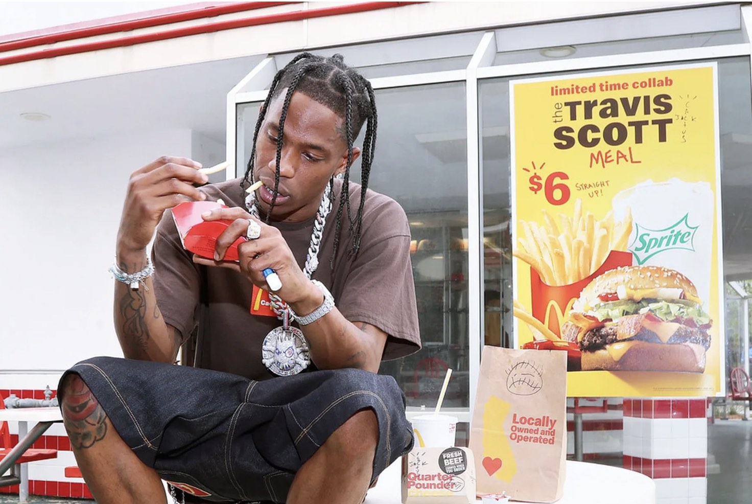 "The Travis Scott Meal" poster